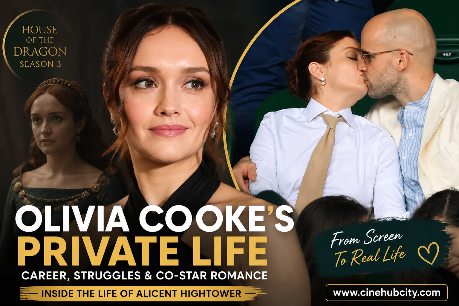 Olivia Cooke Private Life with House of the Dragon co-star Ralph Davis