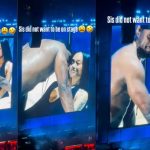 Usher awkward fan interaction during Nashville concert