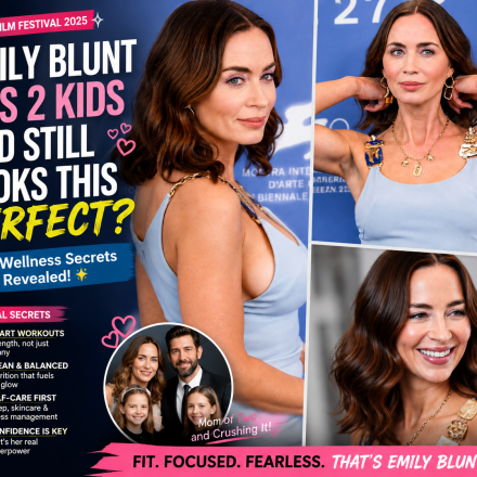 Emily Blunt has 2 kids and still looks stunning at the Venice Film Festival 2025