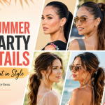 Summer Party Ponytails