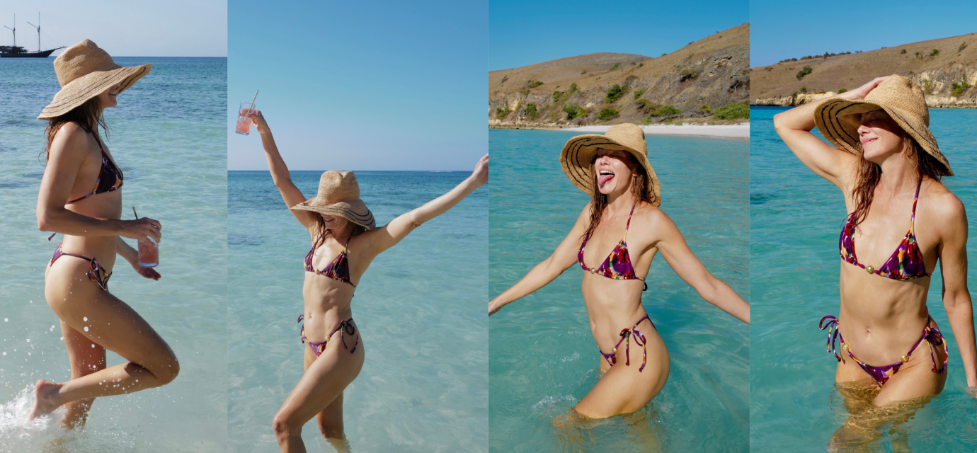 Michelle Monaghan Indonesia Vacation