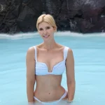 Ivanka Trump enjoying a swim during her Iceland getaway
