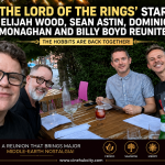 Lord of the Rings stars Elijah Wood Sean Astin Dominic Monaghan and Billy Boyd reunite