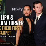 Dua Lipa and Callum Turner make their first red carpet appearance as a married couple at the One Night Only premiere in New York City.