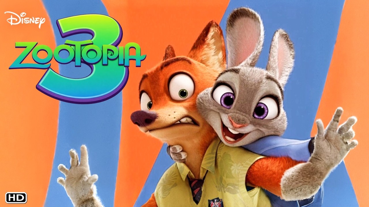 Zootopia 3 Disney announcement featuring Ginnifer Goodwin and Ke Huy Quan